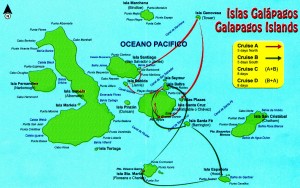 Itinéraire Galapagos